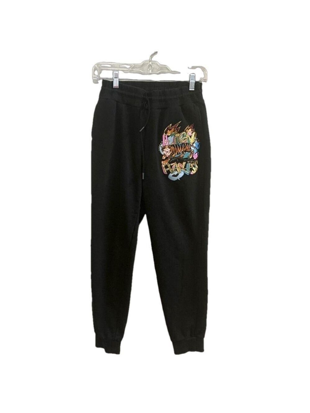 Le Tigre Black Jogger Pants. See Measurements (more like a small)
